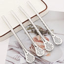 Axyaa Stainless Steel Dual-use Drinking Straw Set