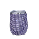 Axyaa Shiny Diamond Stainless Steel Tumbler Thermal Coffee Mug Drinkware