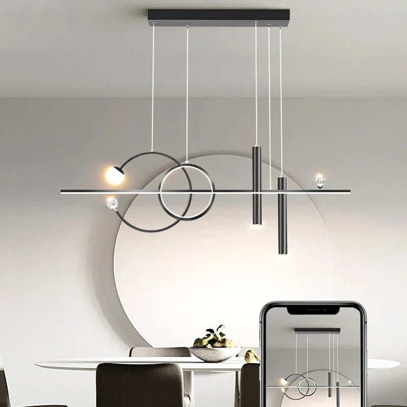 Axyaa Nordic Pendant Lights for Dining Room Chandeliers - Indoor Ceiling Lamp