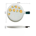 Axyaa Fruit Vegetable Cake Baking Microwave Oven Tray Dish