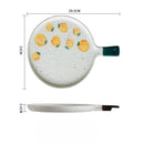 Axyaa Fruit Vegetable Cake Baking Microwave Oven Tray Dish