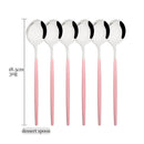 Axyaa Stainless Steel Cutlery Set - Knife Spoon Fork Dinnerware Flatware Set