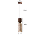 Axyaa Wabi-Sabi Style Bedside Chandelier for Vintage Hotel & Homestay Ambience