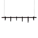 Axya Nordic Iron Art U-Shaped Chandelier for Living Room, Restaurant, Bar, and Bedroom