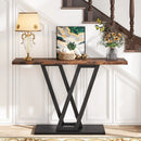 Tribesigns Console Table | Industrial Entryway Hallway | Axyaa Brand