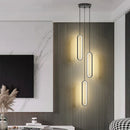 Axyaa LED Chandelier: Modern Living Room Décor Pendant Lights