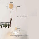 Axyaa Glass LED Wall Light Fixture with Pull Chain Switch
