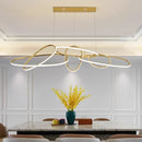 Axyaa Modern LED Pendant Light Chandeliers for Living and Dining Room