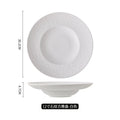 Axyaa Premium Straw Hat Stone Plate Set for Soup and Dessert