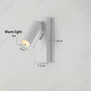 Axyaa Rotatable 3W Warm LED Wall Lamp for Bedroom, Living Room, and Corridor