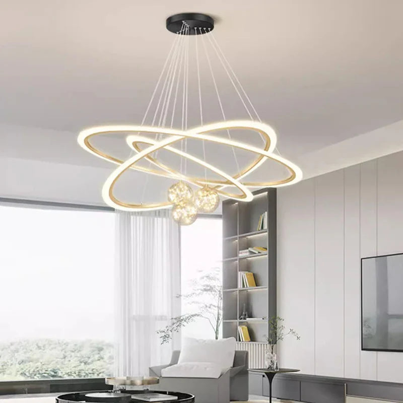 Axyaa Modern Pendant Light Chandelier for Indoor Dining Room Lighting