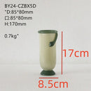 Axyaa Glass Vase Set for Home Decor and Aromatherapy