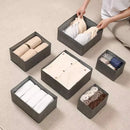 Axyaa Clothing Drawer Organizer Box for Underwear Socks Bras Pants Scarves Ties & Jeans