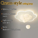 Axyaa Cream Cloud Pendant: Modern Nordic Minimalist Bedroom & Kids' Room Lamp