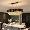 Axyaa Crystal Chandelier K9 for Living Room Bedroom Dining Luxury Pendant Light