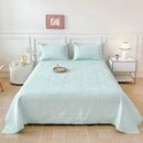Axyaa Quilted Leaf Bedspread Set, 4-Season Blanket, 230*240 Dimensions