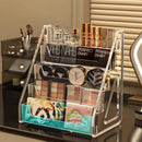 Axyaa Acrylic Makeup Organizer with 4 Layers for Cosmetics and Dressing Table Storage
