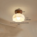 Axyaa LED Ceiling Lights: Modern Nordic Style Aluminum Glass Lamp for Indoor Living Room