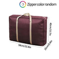 Axyaa Foldable Storage Bag for Clothes Blanket Organizer - Large Capacity, Portable Solution