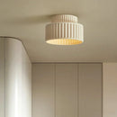 Axya Cream Wind Ceiling Light - Nordic Resin LED Decor for Home Living Room Bedroom Hallway
