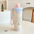 Axyaa Cartoon Stainless Steel Thermos Cup, Large Capacity Coffee Cup for Gifting