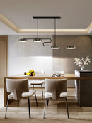 Axyaa Modern Minimalist LED Chandelier for Kitchen Dining Table and Home Decor.