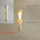 Axyaa Noguchi Pendant Lights: Modern LED Hanging Lamp for Living Room & Bedroom