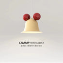 Axyaa Minimalist Small Bell Bedside Chandelier Modern Wind Milk Bean Creative Bedroom Light