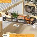 Axyaa Multi-layer Iron Desk Shelf for Office Storage and Plant Display