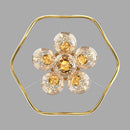Axyaa Bubble Chandeliers: Dimmable LED Pendant Lights for Home Decor
