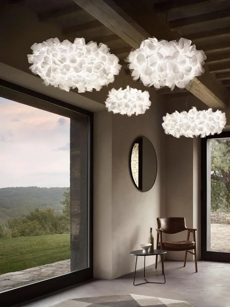 Axyaa Nordic Petal Lustre LED Chandelier for Home Decor