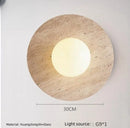 Axyaa Natural Stone LED Wall Lamp for Home Lighting Decor