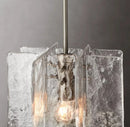 Axyaa Modern Retro Glass LED Pendant Lights for Dining Room Kitchen Island