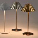 Axya Dimmable Aluminum LED Table Lamp - Rechargeable Battery - Restaurant, Hotel, Bar