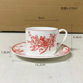 Axyaa Gold-plated Face Animal Ceramic Coffee Cup | Fine Bone Teacup | Home Decor & Gift