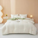 Axyaa Cotton Milk Fleece Winter Quilt - Thick & Warm Soybean Fiber Quilt