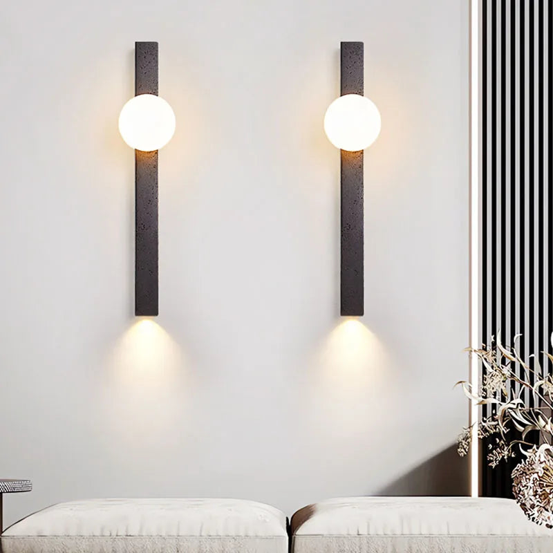 Axyaa Retro Designer Wall Lamp for Minimalist Living Room