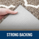 Axyaa Geometry Pattern Indoor Entrance Mat - 50x80, Washable & Stylish