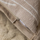 Axyaa French Khaki Chenille Pillow Cover for Stylish Home Decor