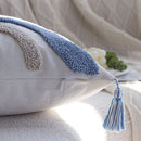 Axyaa Boho Tufted Tassel Cushion Cover 45x45 - Home Decor Pillowcase