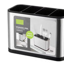 Axyaa Stainless Steel Cutlery Organizer Drainer Knife Stand Storage Holder.