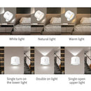 Axyaa Double Head LED Wall Lamp, Touch Control, Remote, 360° Rotation, USB Rechargeable