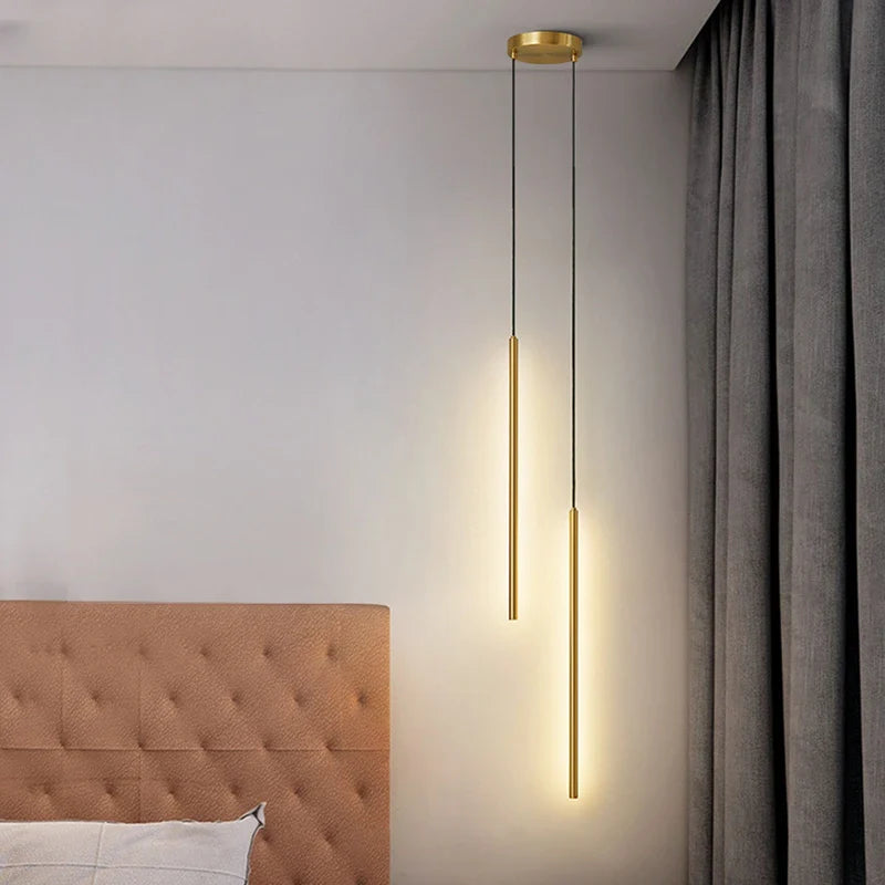 Axyaa Modern LED Pendant Light for Home Living Spaces