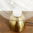 Axyaa Glass Desk Lamp Contemporary LED Light