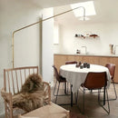Axyaa Industrial Long Pole Rotating Wall Lamp | Nordic Design Luxury Hotel Décor