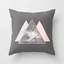 Axyaa Geometric Heart Piano Girl Throw Pillow Case Set for Home Decor