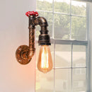 Axyaa Industrial LED Water Pipe Wall Light for Home, Bar, Cafe & Restaurant Decor