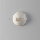 Axyaa Dolomite Marble Wall Lamp - Nordic Design LED Lighting for Living Room & Bedroom