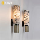 Axyaa Marble Wall Lamp: Elegant 15.7" E27 Wall Sconce for Home Decor & Lighting