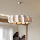 Axyaa White Acrylic Pendant Light- Nordic Style LED Hanging Lamp